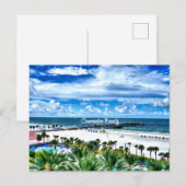 Carte Postale Clearwater Beach, Floride, (Devant / Derrière)