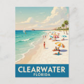 Carte Postale Clearwater Beach Floride Travel (Devant)