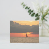 Carte postale Clearwater Beach Sunset (Debout devant)