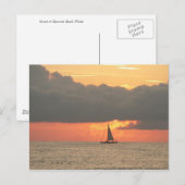 Carte postale Clearwater Beach Sunset (Devant / Derrière)