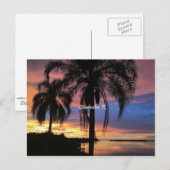 Carte Postale Clearwater, Floride photo paysage (Devant / Derrière)