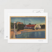 Carte Postale Clearwater, Floride - Vue de la municipalité (Devant / Derrière)