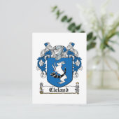 Carte Postale Cleland Family Crest (Debout devant)