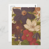 Carte Postale Clematis | George Nicholson (Devant / Derrière)