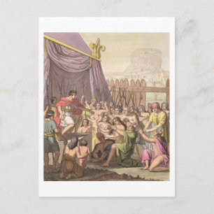 Carte Postale Clemency of Mayta-Capac: offers pardon to conquere