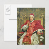 Carte Postale Clément XIII (1693-1769) (huile sur toile) (Devant / Derrière)
