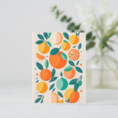 Carte Postale Clementine mandarine (Debout devant)