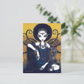 Carte postale "Cleo" Cobra égyptienne Déesse de fê (Debout devant)