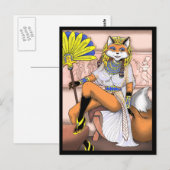 Carte postale Cleopatra (Devant / Derrière)