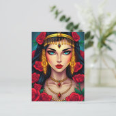 Carte Postale Cleopatra Reine d'Égypte en somptueux somptueux (Debout devant)