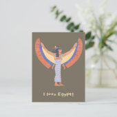 Carte Postale Cléopâtre. (Debout devant)