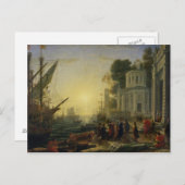 Carte Postale Cléopâtre débarquant à Tarsus, 1642 (Devant / Derrière)