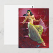 Carte Postale Cléopâtre vers le haut (Devant / Derrière)