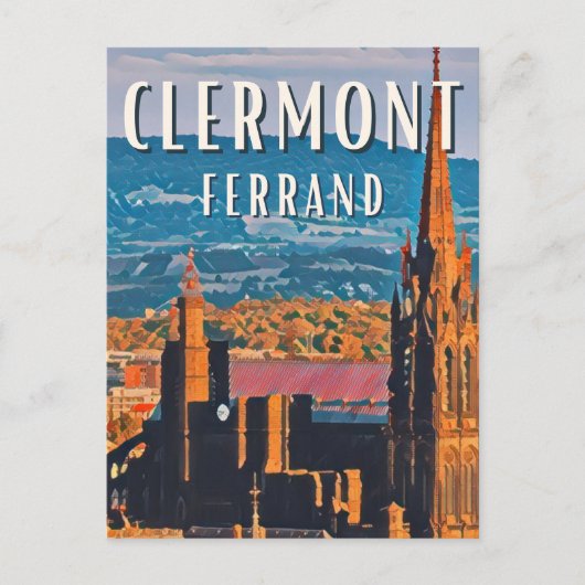 Carte Postale Clermont-Ferrand Photo Vintage (Devant)
