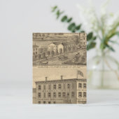 Carte Postale Clermont Woolen Mills (Debout devant)