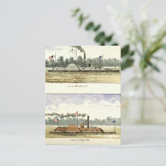 Carte Postale Clés de fer (Debout devant)