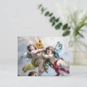 Carte Postale clés de fresque (Debout devant)