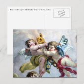 Carte Postale clés de fresque (Devant / Derrière)