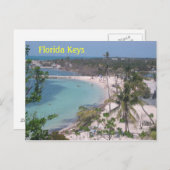 Carte Postale Clés de la Floride (Devant / Derrière)