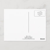 Carte postale Clés électriques (Dos)