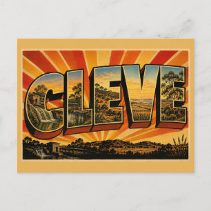 Carte Postale Cleve Australie-Méridionale Péninsule d'Eyre Art V