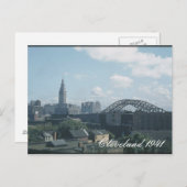 Carte postale Cleveland 1941 (Devant / Derrière)