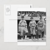 Carte Postale Cleveland Ball Boys, 1922 (Devant / Derrière)