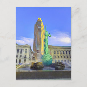 Carte Postale Cleveland - Fontaine de la vie éternelle