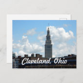 Carte postale Cleveland OH Tower (Devant / Derrière)