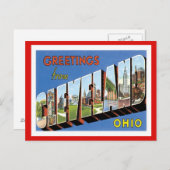 Carte Postale Cleveland Ohio (Devant / Derrière)
