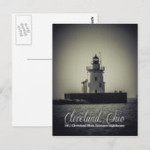 Carte Postale Cleveland, Ohio - 1911 Entrée Principale du Phare (Devant / Derrière)