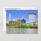 Carte Postale Cleveland, Ohio, États-Unis (Devant / Derrière)