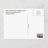 Carte Postale Cleveland, Ohio, États-Unis (Dos)