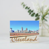 Carte Postale Cleveland, Ohio, États-Unis (Debout devant)