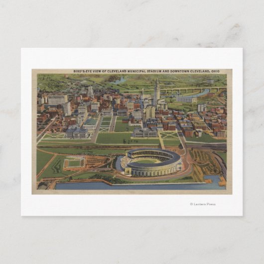 Carte Postale Cleveland, Ohio - Municipal (Devant)