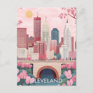 Carte Postale Cleveland Ohio Travel