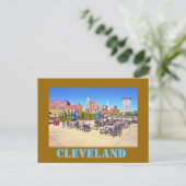 Carte Postale Cleveland, Ohio, U.S.A. (Debout devant)