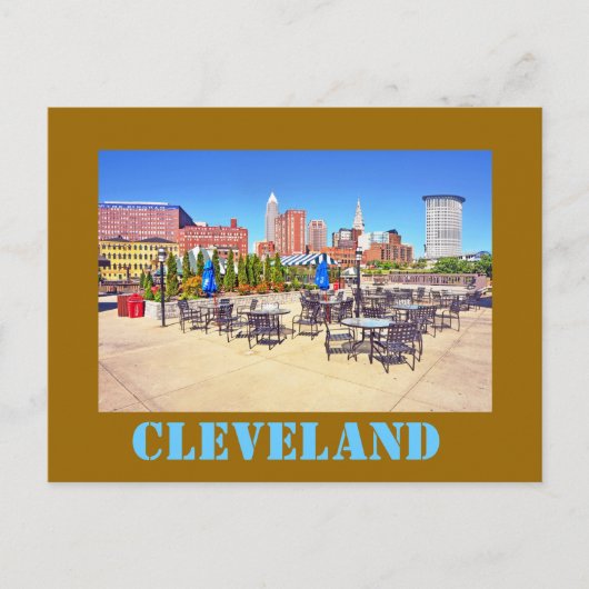 Carte Postale Cleveland, Ohio, U.S.A. (Devant)