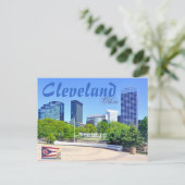 Carte Postale Cleveland, Ohio, U.S.A. (Debout devant)