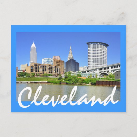 Carte Postale Cleveland, Ohio, U.S.A. (Devant)