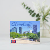 Carte Postale Cleveland, Ohio, U.S.A. (Debout devant)