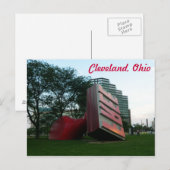 Carte postale Cleveland (repère gratuit) (Devant / Derrière)