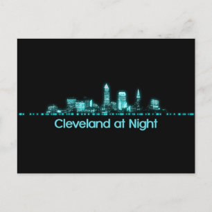 Carte Postale Cleveland Skyline