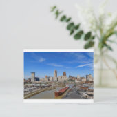Carte Postale Cleveland Skyline (Debout devant)