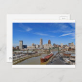 Carte Postale Cleveland Skyline (Devant / Derrière)