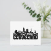 Carte Postale Cleveland Skyline (Debout devant)