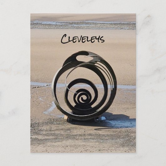 Carte Postale Cleveleys (Devant)
