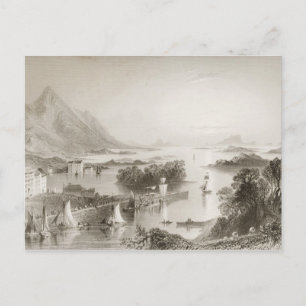 Carte Postale Clew Bay vue de Westport, Comté de Mayo
