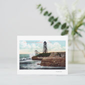 Carte Postale Cliff Drive Vue du moteur Wave (Debout devant)