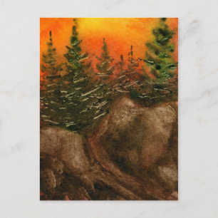 Carte postale "Cliff Hanger #11" Country Roads